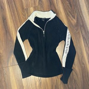 VINTAGE Calvin Klein quarter zip 🖤